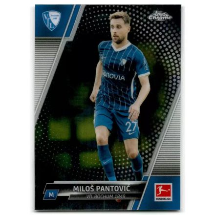 2021-22 Topps Chrome Bundesliga #27 Milos Pantovic