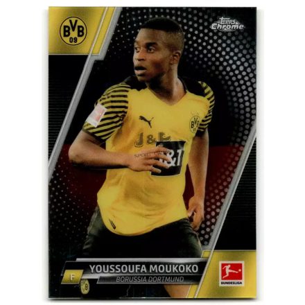 2021-22 Topps Chrome Bundesliga #28 Youssoufa Moukoko