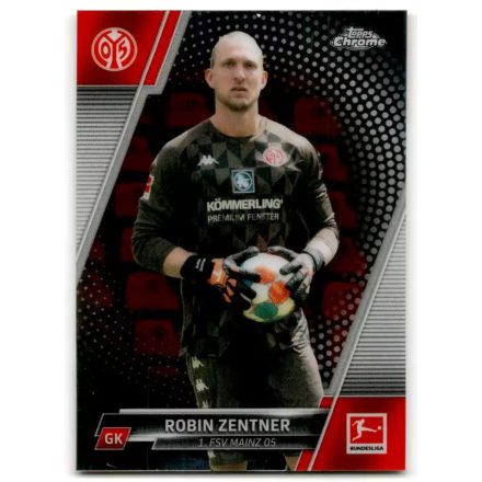 2021-22 Topps Chrome Bundesliga #72 Robin Zentner