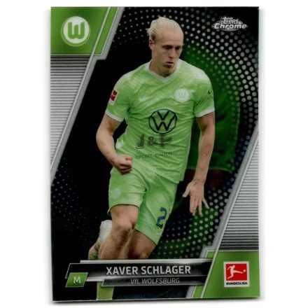 2021-22 Topps Chrome Bundesliga #95 Xaver Schlager