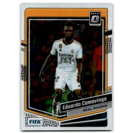 2023-24 Donruss Optic #123 Eduardo Camavinga