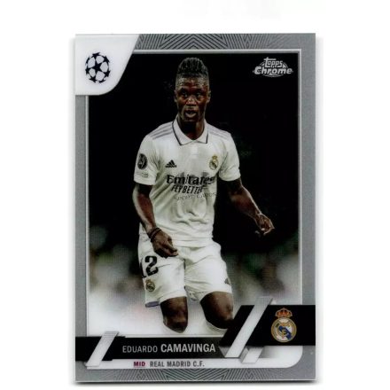 2022-23 Topps Chrome UEFA Club Competitions #12 Eduardo Camavinga