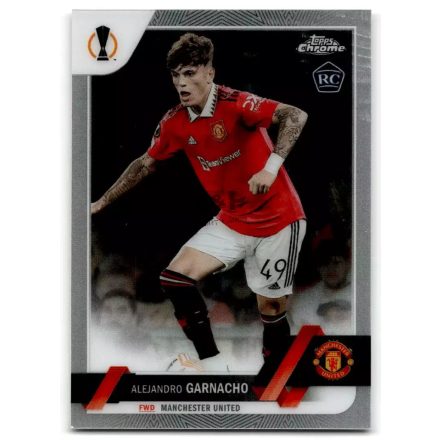 2022-23 Topps Chrome UEFA Club Competitions #50 Alejandro Garnacho