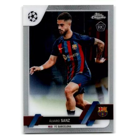 2022-23 Topps Chrome UEFA Club Competitions #67 Alvaro Sanz