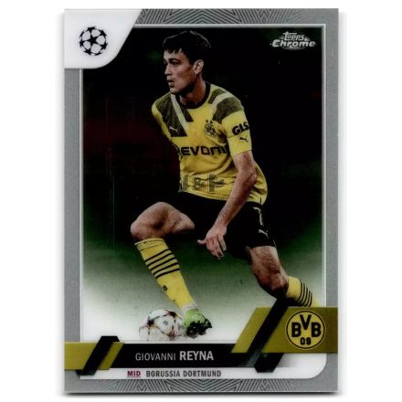 2022-23 Topps Chrome UEFA Club Competitions #69 Giovanni Reyna