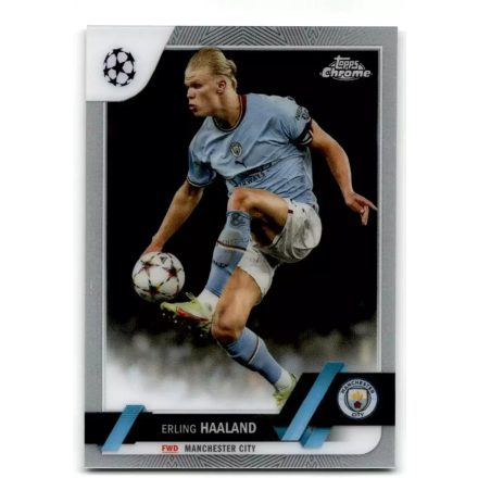 2022-23 Topps Chrome UEFA Club Competitions #99 Erling Haaland