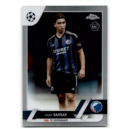 2022-23 Topps Chrome UEFA Club Competitions #141 Noah Sahsah