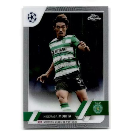 2022-23 Topps Chrome UEFA Club Competitions #152 Hidemasa Morita