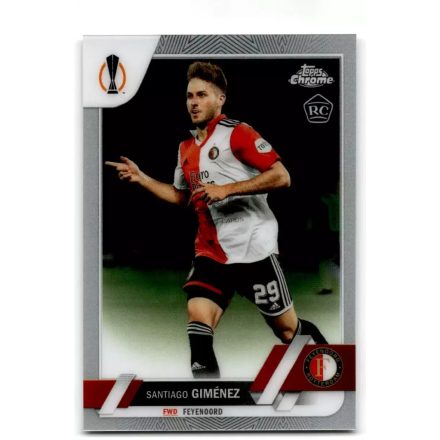 2022-23 Topps Chrome UEFA Club Competitions #153 Santiago Gimenez