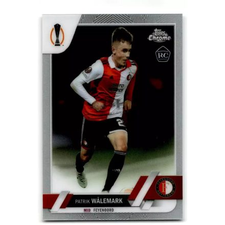 2022-23 Topps Chrome UEFA Club Competitions #182 Patrik Walemark