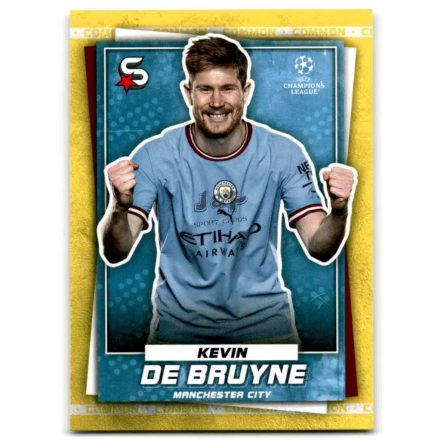 2022-23 Superstars Yellow #4 Kevin De Bruyne