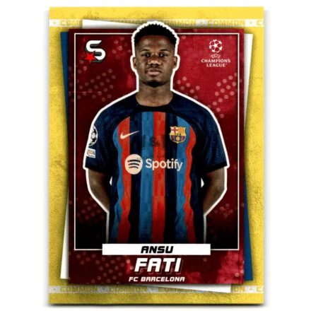 2022-23 Superstars Yellow #55 Ansu Fati