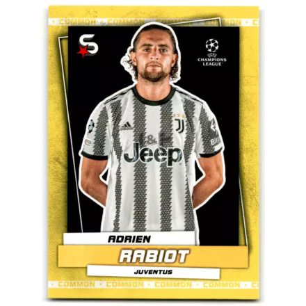 2022-23 Superstars Yellow #89 Adrien Rabiot