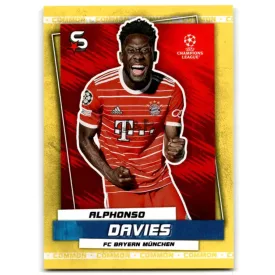2022-23 Superstars Yellow #95 Alphonso Davies