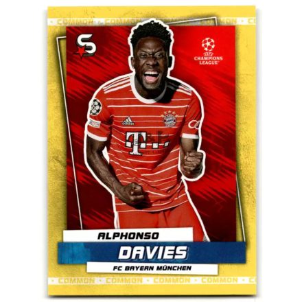 2022-23 Superstars Yellow #95 Alphonso Davies