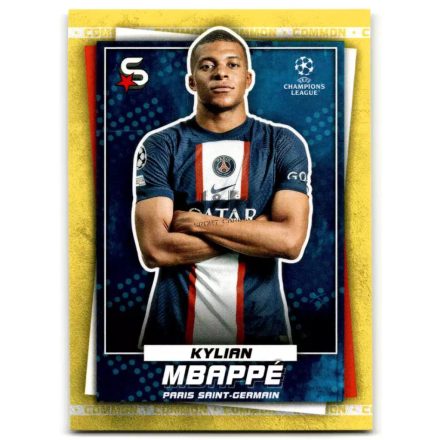 2022-23 Superstars Yellow #134 Kylian Mbappé