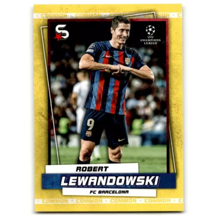 2022-23 Superstars Yellow Variant #56 Robert Lewandowski