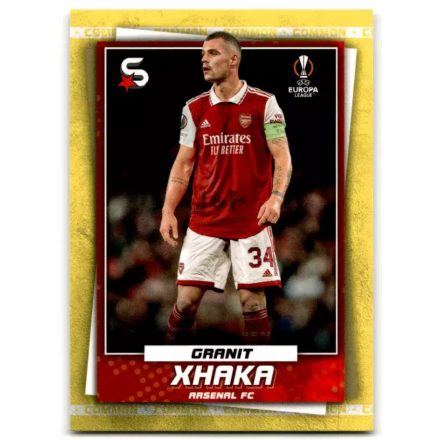 2022-23 Superstars Yellow Variant #161 Granit Xhaka