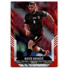 2021-22 Score FIFA Red Lava #37 Mateo Kovacic