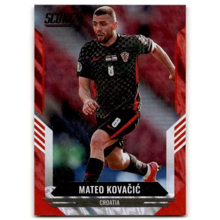 2021-22 Score FIFA Red Lava #37 Mateo Kovacic