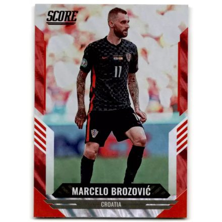 2021-22 Score FIFA Red Lava #40 Marcelo Brozovic