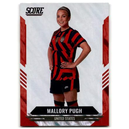 2021-22 Score FIFA Red Lava #49 Mallory Pugh