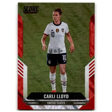 2021-22 Score FIFA Red Lava #50 Carli Lloyd