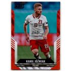 2021-22 Score FIFA Red Lava #57 Kamil Jozwiak