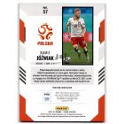 2021-22 Score FIFA Red Lava #57 Kamil Jozwiak
