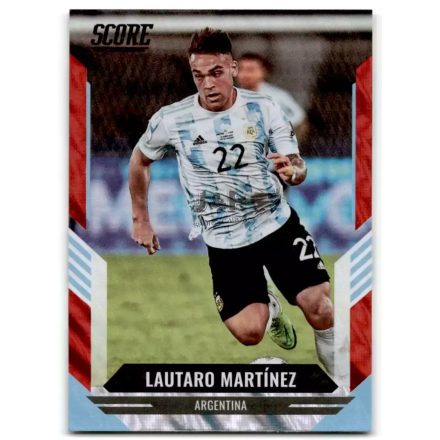 2021-22 Score FIFA Red Lava #66 Lautaro Martinez