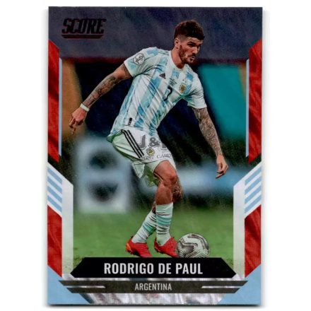 2021-22 Score FIFA Red Lava #69 Rodrigo de Paul