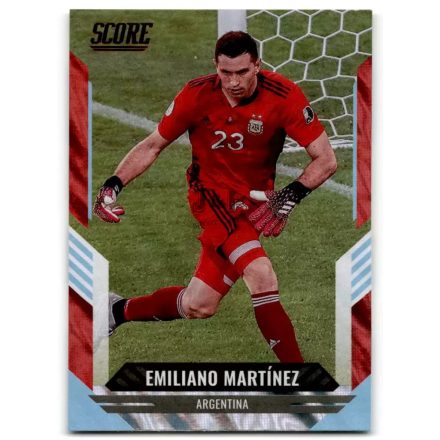 2021-22 Score FIFA Red Lava #70 Emiliano Martinez