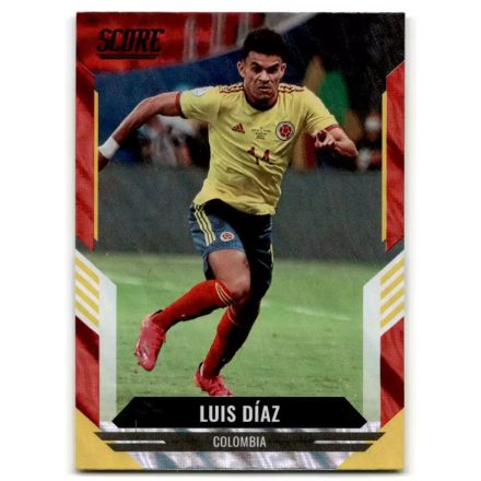 2021-22 Score FIFA Red Lava #91 Luis Diaz