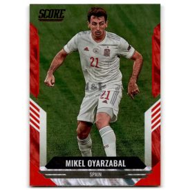 2021-22 Score FIFA Red Lava #93 Mikel Oyarzabal