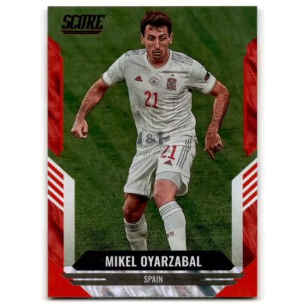 2021-22 Score FIFA Red Lava #93 Mikel Oyarzabal