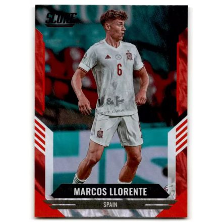 2021-22 Score FIFA Red Lava #96 Marcos Llorente