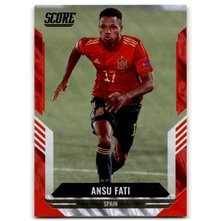 2021-22 Score FIFA Red Lava #99 Ansu Fati