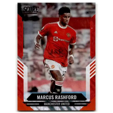 2021-22 Score FIFA Red Lava #114 Marcus Rashford