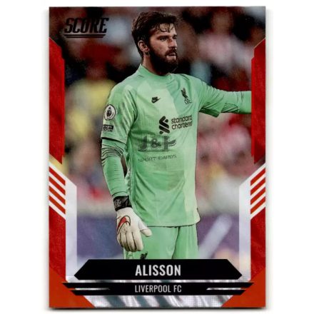 2021-22 Score FIFA Red Lava #156 Alisson