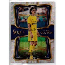 2017-18 Select In the Clutch Prizms #17 Edinson Cavani