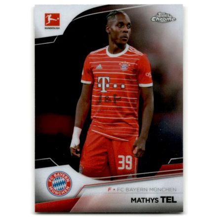 2022-23 Topps Chrome Bundesliga #80 Mathys Tel