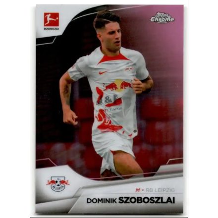 2022-23 Topps Chrome Bundesliga Pink Refractors #56 Dominik Szoboszlai