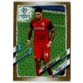 2020-21 Topps Chrome UEFA Champions League Japan Gold #26 Dominik Szoboszlai