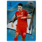 2020-21 Finest UEFA Champions League Blue Refractors #94 Dominik Szoboszlai