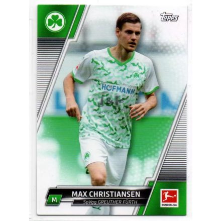 2021-22 Topps Bundesliga #87 Max Christiansen