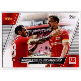 2021-22 Topps Bundesliga #188 Team - 1. FC UNION BERLIN