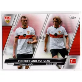 2021-22 Topps Bundesliga #191 Sasa Kalajdžić / Borna Sosa