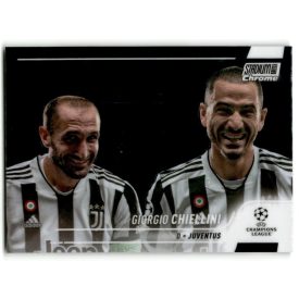   2021-22 Stadium Club Chrome UEFA Champions League #3 Giorgio Chiellini