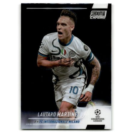 2021-22 Stadium Club Chrome UEFA Champions League #10 Lautaro Martinez