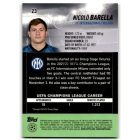 2021-22 Stadium Club Chrome UEFA Champions League #23 Nicolo Barella